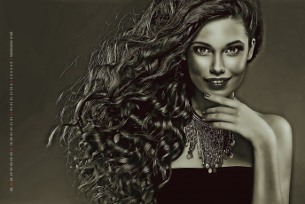 Картинка календари компьютерный+дизайн взгляд девушка украшение 2019 calendar женщина улыбка