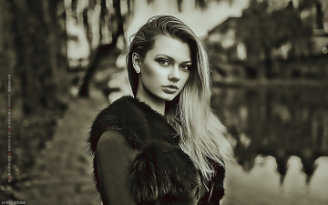 Картинка календари компьютерный+дизайн calendar женщина взгляд девушка водоем 2019