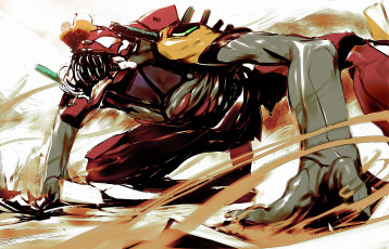 Картинка аниме evangelion eva меха робот