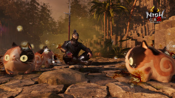 Картинка nioh+2 видео+игры nioh 2 коты котики данзо