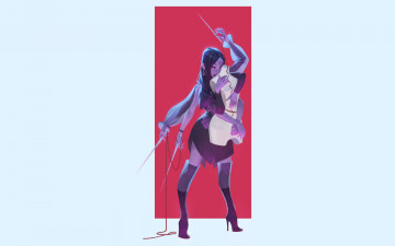 Картинка фэнтези существа девушка руки игла манекен