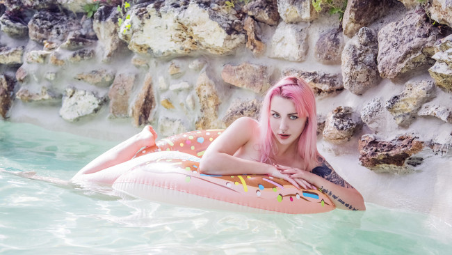 Обои картинки фото девушки, - рыжеволосые и разноцветные, eveowl