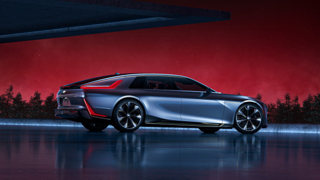 Обои картинки фото cadillac celestiq 2024, автомобили, cadillac, сadillac, celestiq, профиль, лифтбек, кадиллак