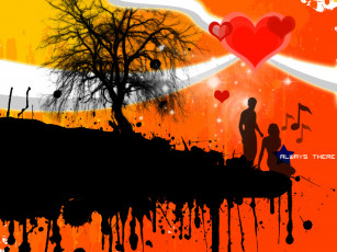 Картинка always there векторная графика