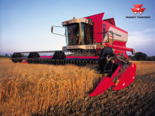 обоя техника, комбайны