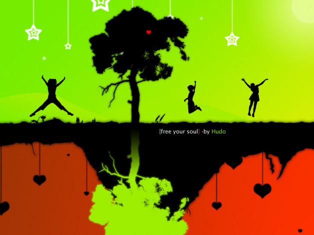 Обои картинки фото fun, векторная, графика