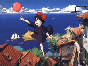 Картинка аниме kiki`s delivery service