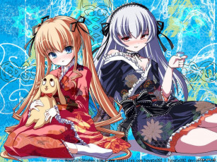 Картинка аниме rozen maiden