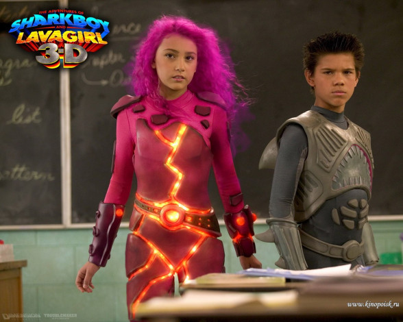 Обои картинки фото кино, фильмы, adventures, of, shark, boy, and, lava, girl, 3d