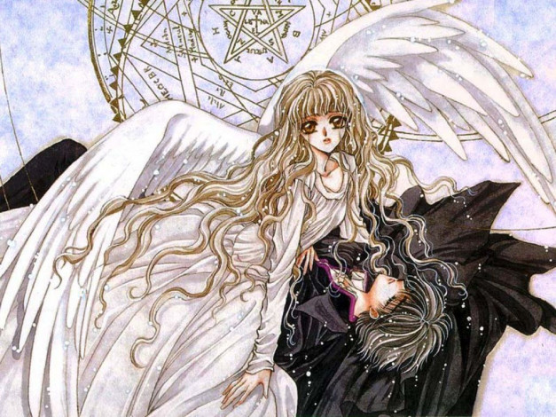 Обои картинки фото аниме, angel, sanctuary