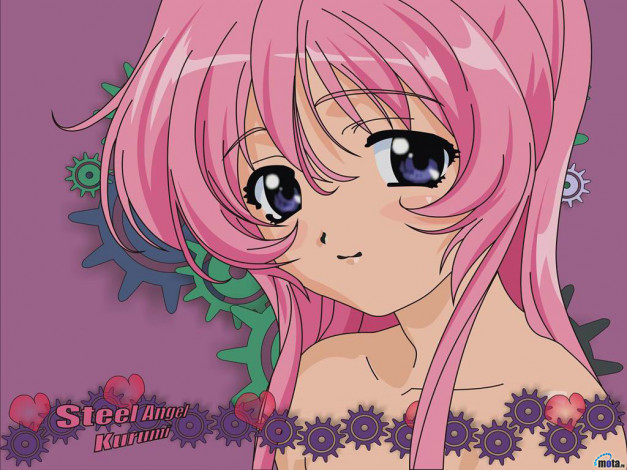 Обои картинки фото аниме, steel, angel, kurumi