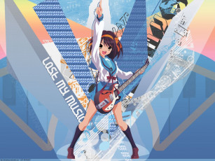 Картинка аниме the melancholy of haruhi suzumiya