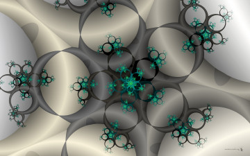 Картинка 3д графика fractal фракталы