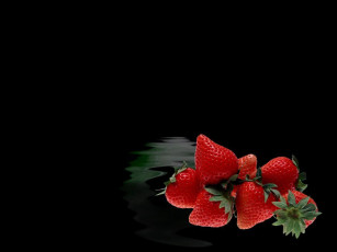 Картинка еда клубника земляника