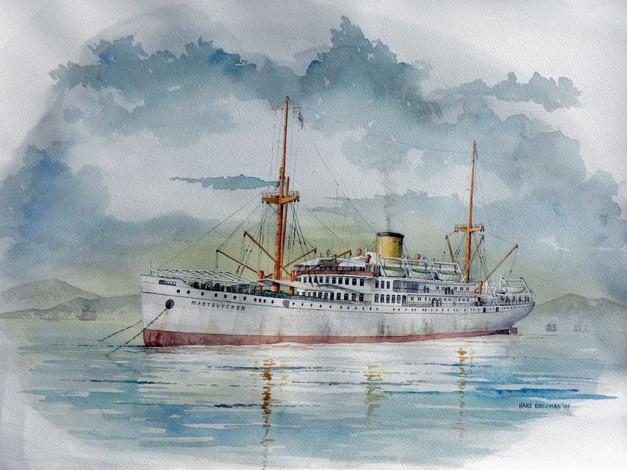 Обои картинки фото корабли, рисованные