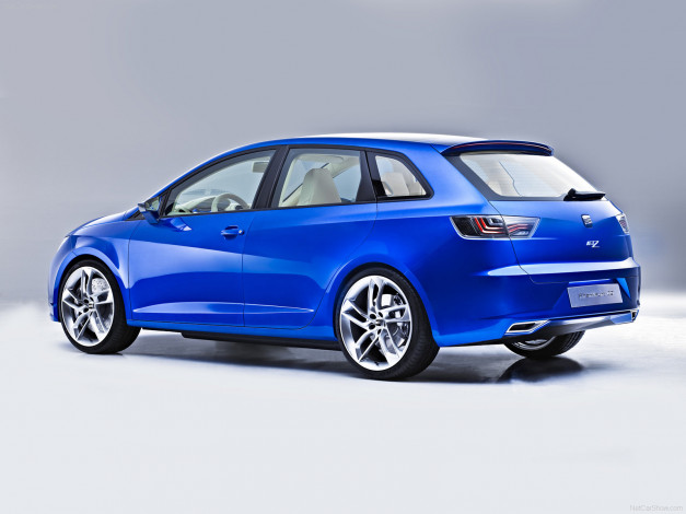 Обои картинки фото seat, ibiza, ibz, concept, 2009, автомобили