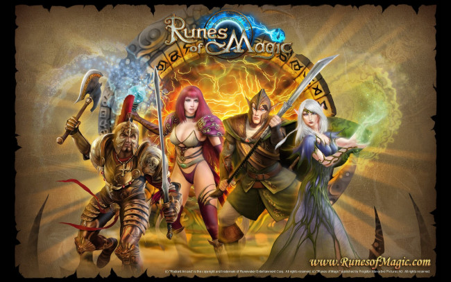 Обои картинки фото runes, of, magic, видео, игры