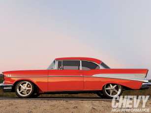 Картинка 1957 chevy bel air автомобили chevrolet