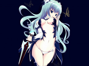 Картинка аниме weapon blood technology