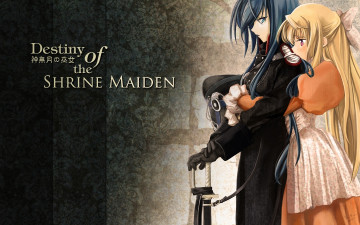 обоя аниме, kannaduki, no, miko