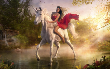 Картинка фэнтези девушки