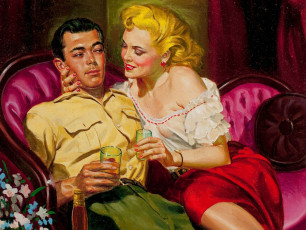 Картинка рисованные люди соблазнение