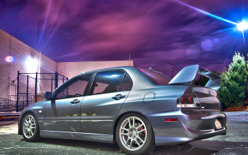Картинка mitsubishi lancer evolution ix автомобили