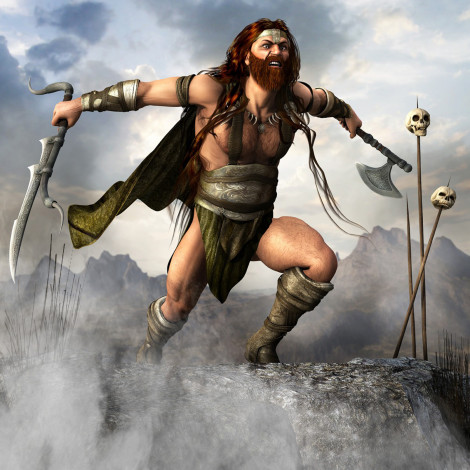 Обои картинки фото 3д, графика, military, черепа, облака, оружия