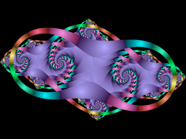 Обои картинки фото 3д, графика, fractal, фракталы, тёмный, узор