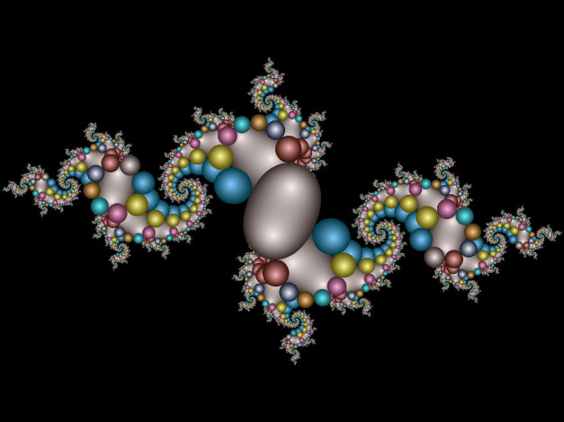 Обои картинки фото 3д, графика, fractal, фракталы, тёмный, узор, фрактал