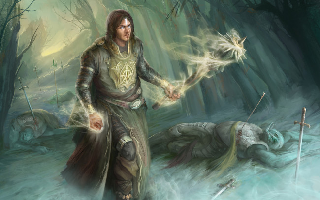 Обои картинки фото фэнтези, маги, трупы