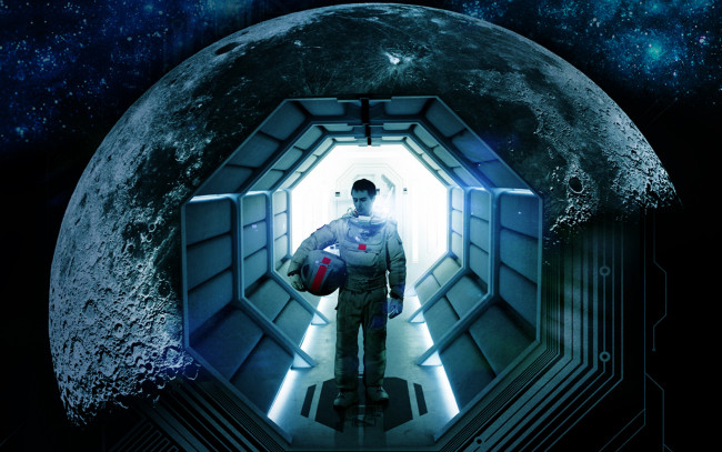 Обои картинки фото луна, 2112, кино, фильмы, moon, космонавт