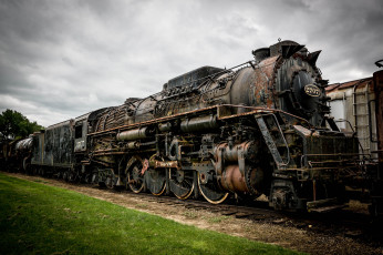 Картинка техника паровозы паровоз рельсы дорога железная