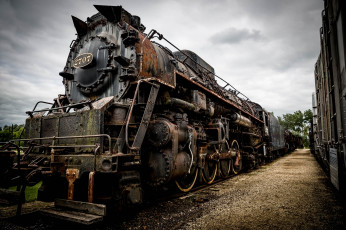 Картинка техника паровозы рельсы паровоз дорога железная