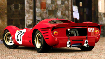 Картинка 1967 ferrari 330 p4 видео игры gran turismo prologue