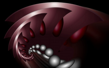 Картинка 3д графика fractal фракталы цвет форма