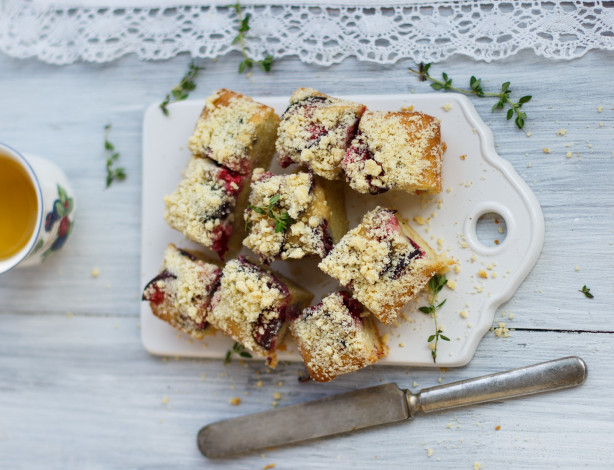 Обои картинки фото еда, пироги, пирог, нож