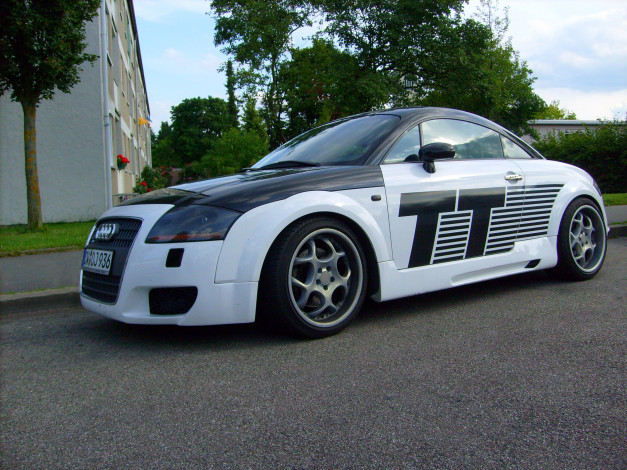 Обои картинки фото автомобили, audi, тт