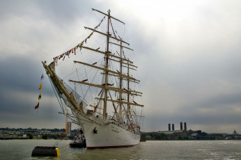 Картинка корабли парусники паруса мачты