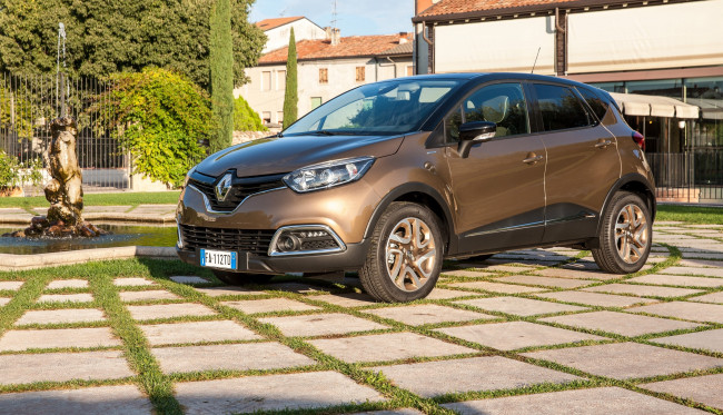 Обои картинки фото автомобили, renault, iconic, captur, 2015г