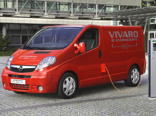 Картинка opel+vivaro+e+concept+2010 автомобили opel vivaro e concept 2010