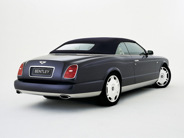 Обои картинки фото bentley arnage drophead coupe concept 2005, автомобили, bentley, 2005, concept, coupe, arnage, drophead