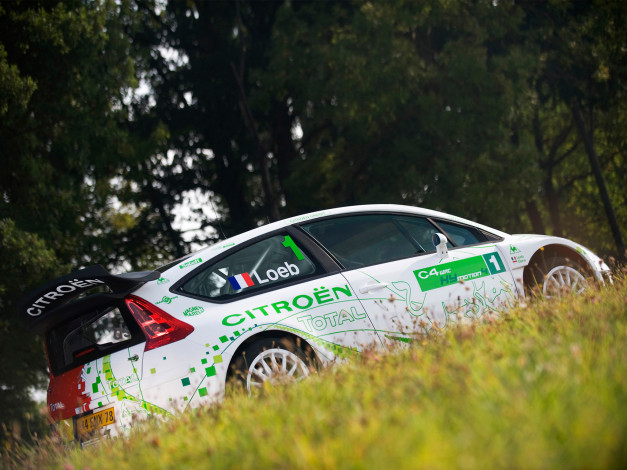 Обои картинки фото citroen c4 wrc hymotion4 concept 2008, автомобили, citroen, ds, hymotion4, concept, wrc, c4, 2008