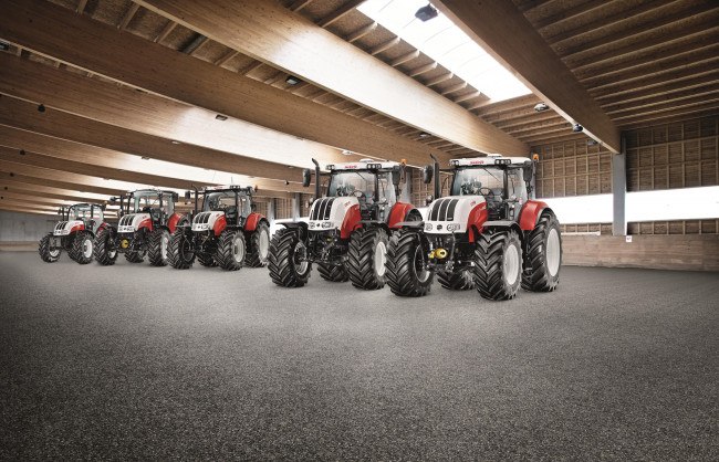 Обои картинки фото техника, тракторы, steyr