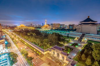 Картинка taipei +taiwan города тайбэй+ тайвань +китай панорама