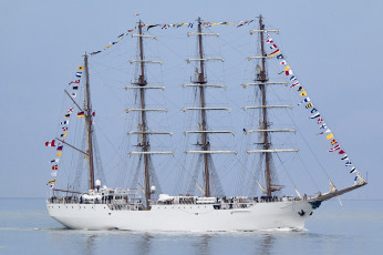 Картинка корабли парусники паруса мачты