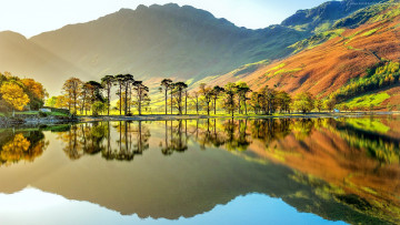 Картинка lake+buttermere england природа реки озера lake buttermere