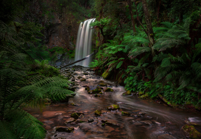 Обои картинки фото природа, водопады, простор