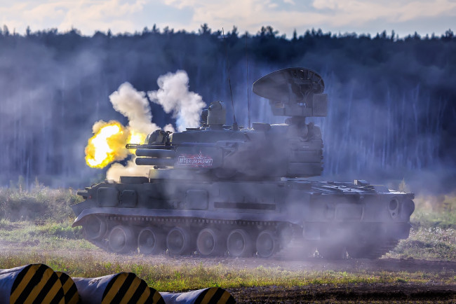 Обои картинки фото 2s6m1 tunguska-m1, техника, военная техника, бронетехника