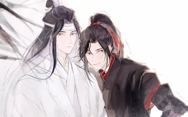 Обои картинки фото аниме, mo dao zu shi, вэй, усянь, лань, ванцзы